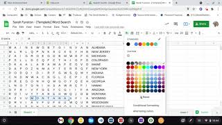Solving Word Search