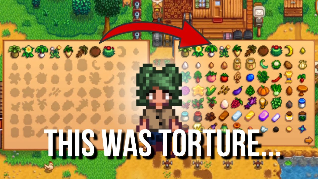 Completing the Entire Stardew Valley Shipping List in Order