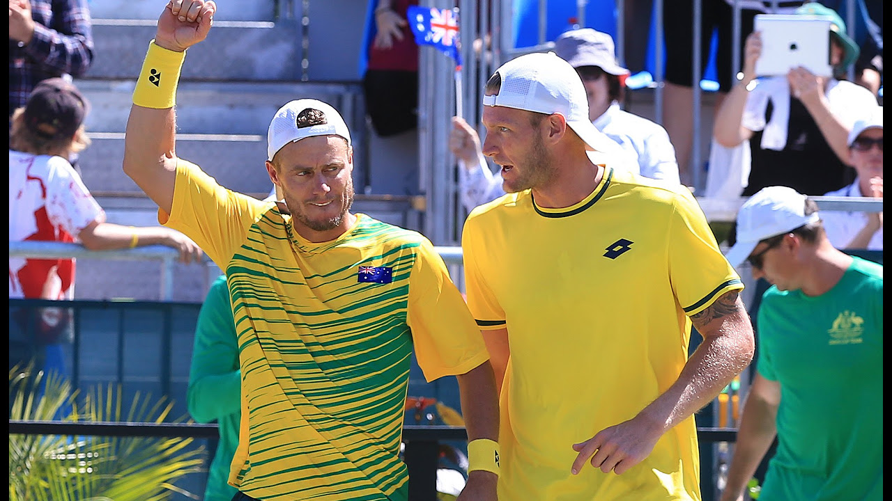 Highlights: Sam Groth/Lleton Hewitt (AUS) v Andrey Golubev/Aleksandr Nedovyesov (KAZ)