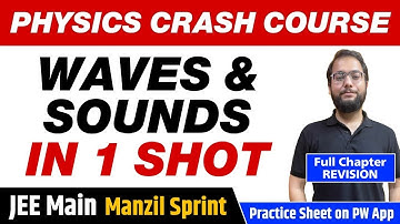 WAVES & SOUNDS in One Shot - Full Chapter Revision | Class 11 | JEE Main