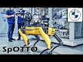 Bmw spotto robot dog for plant hams hall