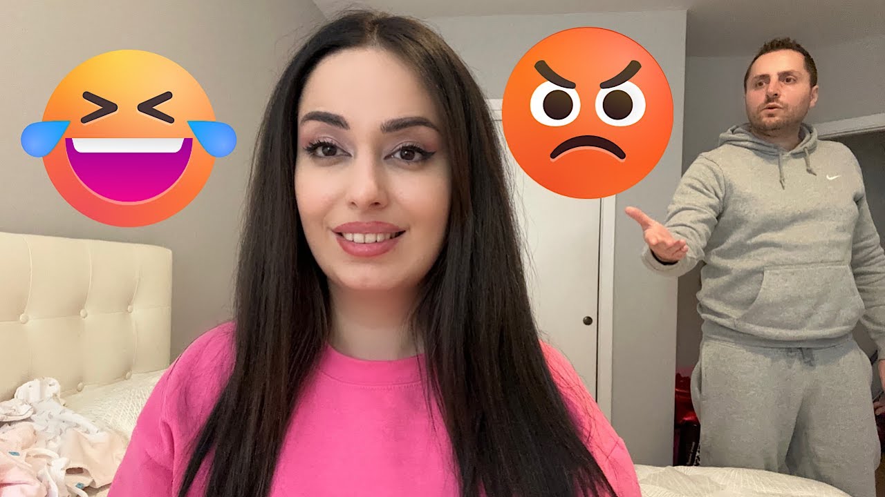 مقلب التجاهل في زوجي ... عصب كتير ..