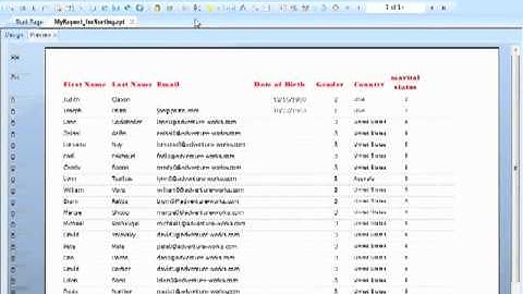 Crystal Reports 2011 Tutorial - Sorting by Invisible Fields in a Report