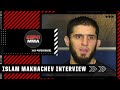 Islam Makhachev breaks down win vs. Thiago Moises, predicts next opponent | #UFCVegas31 | ESPN MMA