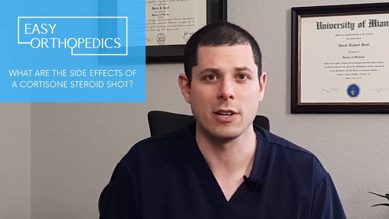 What are the side effects of a cortisone steroid shot? YouTube What are the side effects of a cortisone steroid shot? YouTube