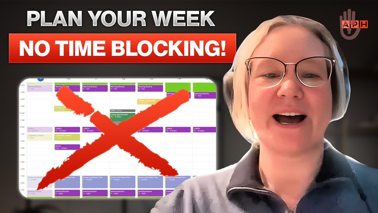 How to Plan Your Week to Reach Your Goals - Without Time Blocking l Raysun Frost