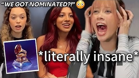 katseye CHAOTIC reaction to their grammy nomination..