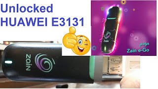 HUAWEI E3131 3G USB 🌎 فك جميع الشبكات 📶 وعمل مكالمات📱 وانترنت