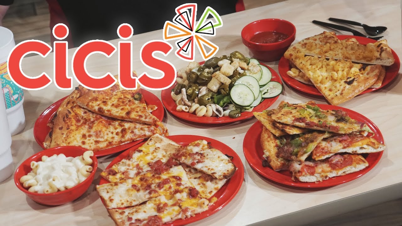 CICIS UNLIMITED PIZZA BUFFET CHALLENGE!! (OVER 5.99 LBS) YouTube