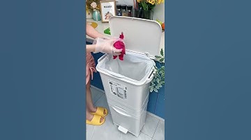 Thùng rác nhựa thông minh 3IN1 #giadungthongminh #thungracthongminh #reviewdogiadung