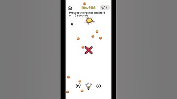 protect the rocket and hold on 15 seconds🚀 🙉 Brain out ||level 164|| #shorts #brainout