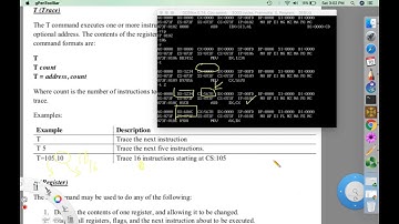 WEEK1: Debug Command TRACE