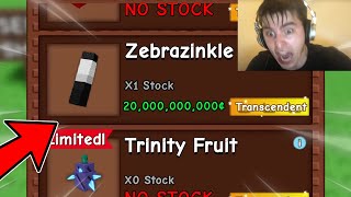WHEN THE ZEBRAZINKLE SEED IS IN STOCK BUT...