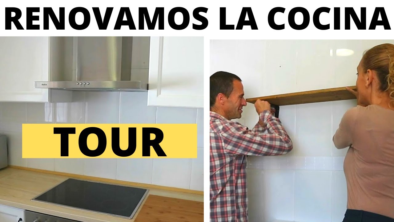 Baldosas adhesivas para la cocina: un cambio radical low cost