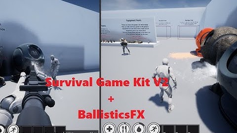 Survival Game Kit V2 and BallisticsFX Integration Tutorial (SGKV2 + BFX)