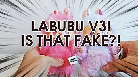 Labubu V3, Big Into Energy. Is That FAKE?!