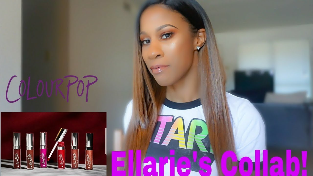 Ellarie x Colourpop Review and Swatches!!