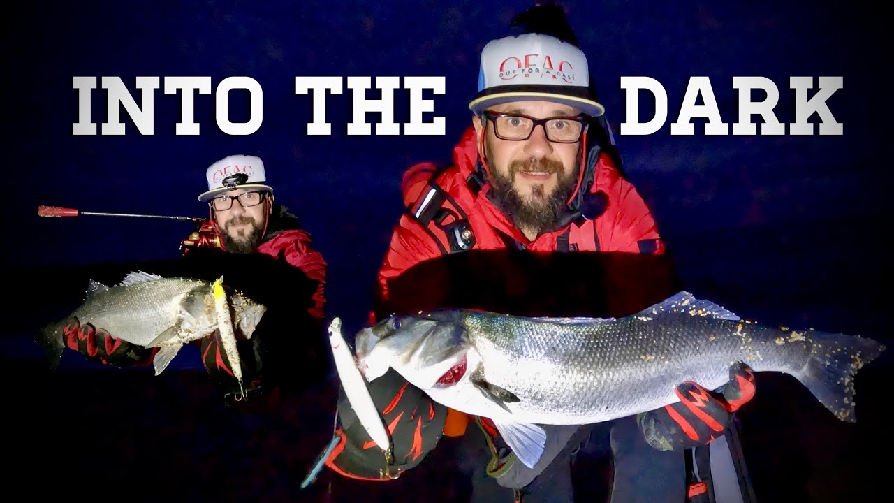 Into The Dark | Sea Bass Fishing | Out For A Cast #seabassfishing