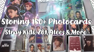 Storing 150+ Photocards In My K-Pop Binders | Stray Kids, ZB1, Ateez & More