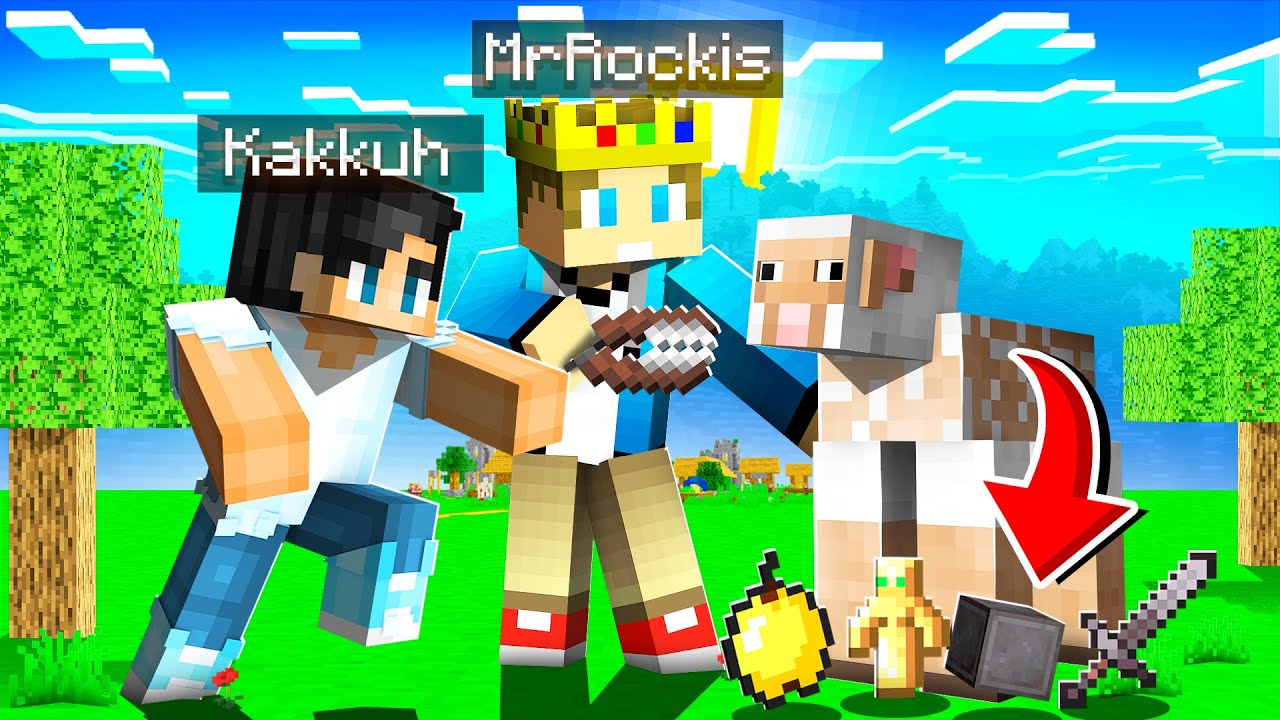 Minecraft, MUTTA Lampaat On OP?! w/@Kakkuh