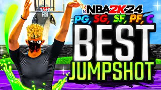 BEST JUMPSHOTS FOR EVERY BUILD in NBA 2K24 - FASTEST JUMPSHOTS + SHOOTING SECRETS FOR 100% GREENS