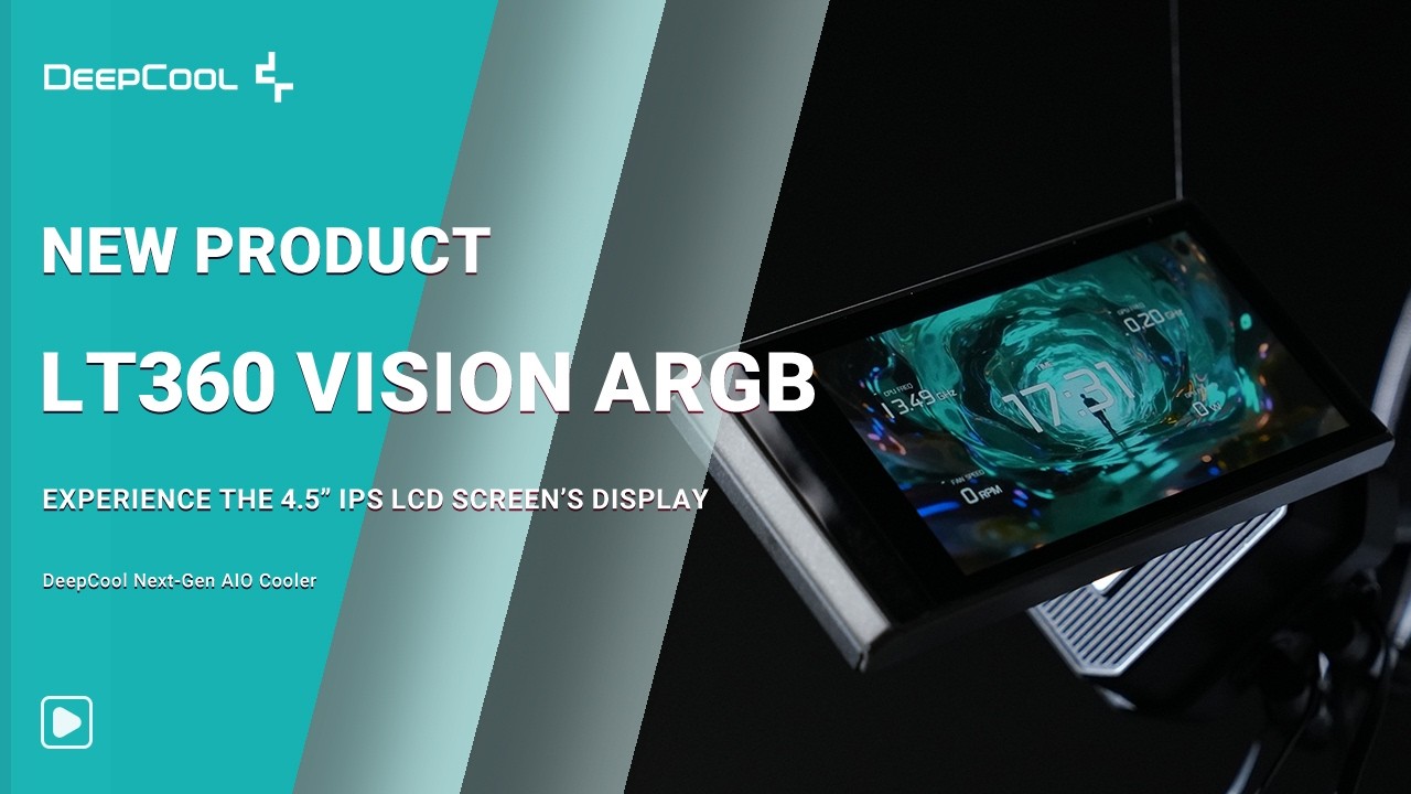 [NEW PRODUCT] BUILT FOR THE BIG SCREEN - DeepCool LT360 VISION ARGB ...