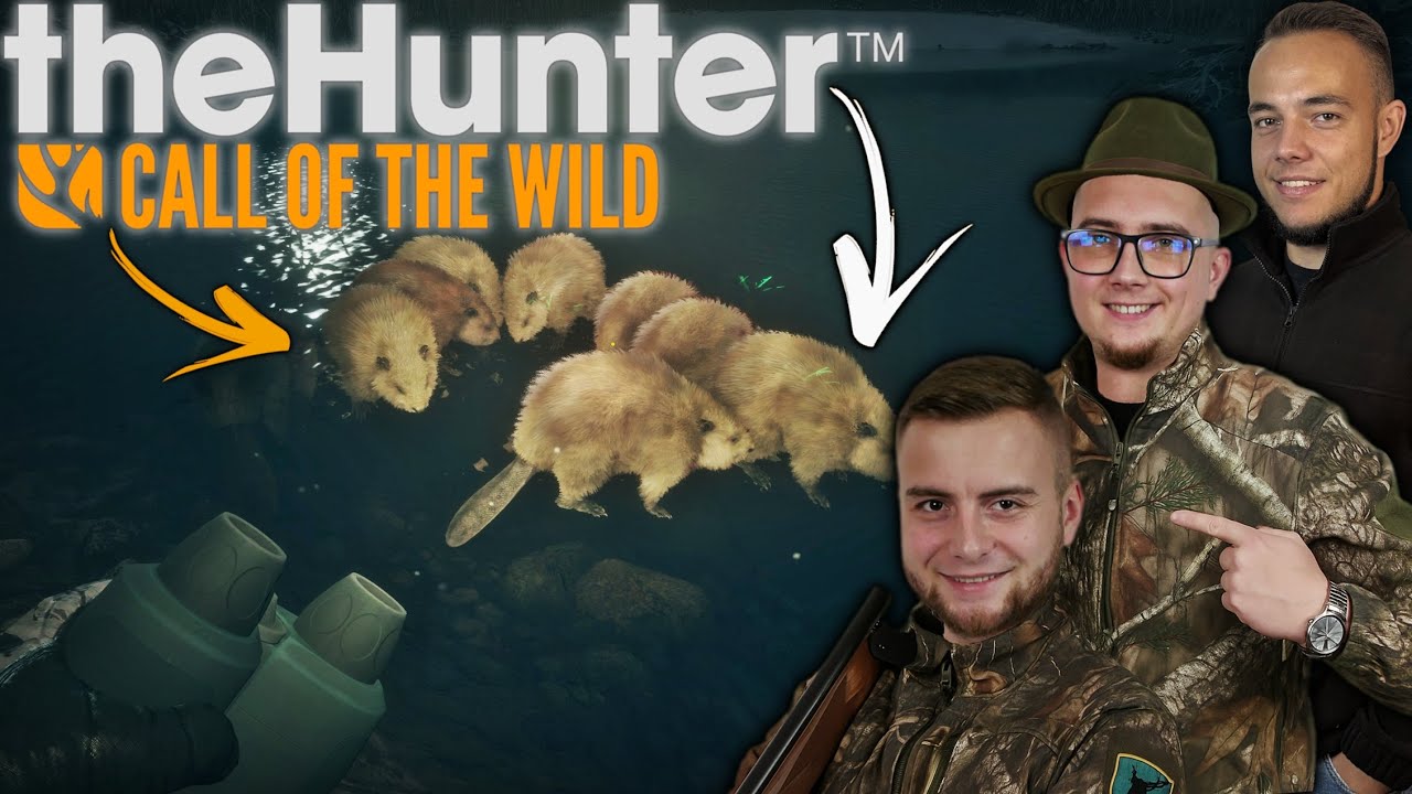 WYBILIŚMY WSZYSTKIE BOBRY Z MAPY!? 😮 ŁOŚ WYWALIŁ SIĘ O DRZEWO 😂 Hunter: Call of the Wild Na Wesoło