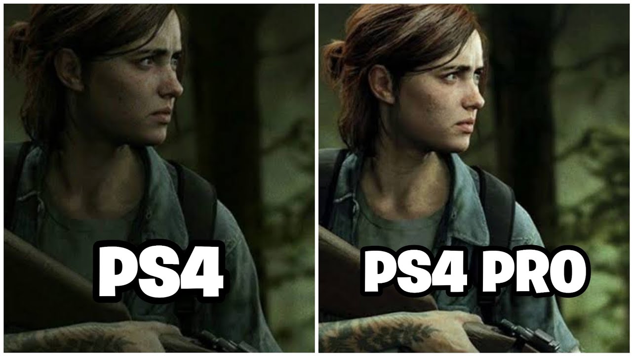 The Last Of Us Part 2 Ps4 Vs Ps4 Pro Perfomance Comparison Youtube 