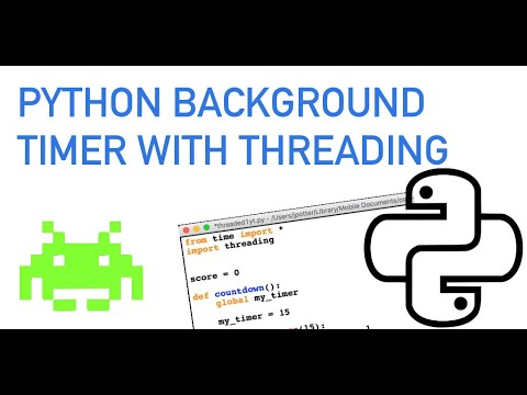 Python Tutorial: Background Timer with Threading