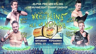 Alpha Pro Wrestling All Or Nothing: Kris Law vs Jayson Krash (Alpha Heavyweight Championship)