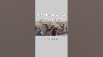 Maruti Swift Dzire Engine Timing Location...#maruti #swift #engine #timing #location #short