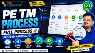 Complete PE TM Process Tutorial for sending bulk sms, otp sms, transactional sms Powered by STPL screenshot 5