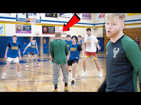 I Crashed A Varsity Basketball Tryout & Dropped 32 points!