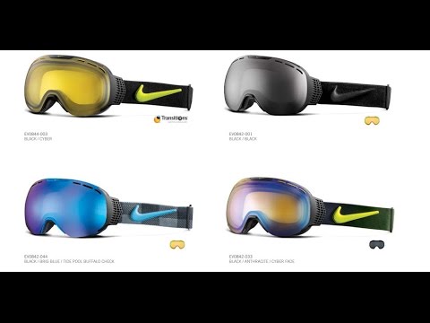 NIKE Goggles 2016 Overview - Nike Vision 15-16 Goggles - YouTube