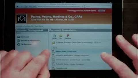 NetClient CS Client Portals Demonstration by Jon Baron of Thomson Reuters