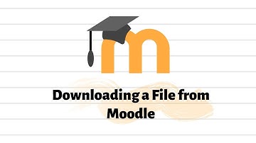 Downloading a File from Moodle