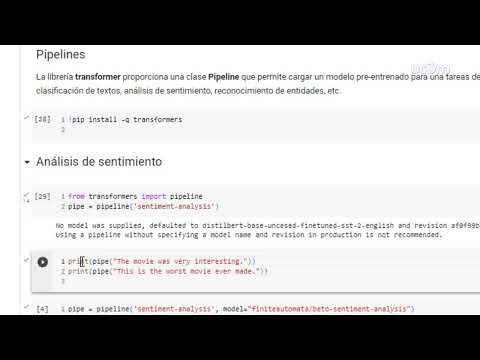 5.14. Cómo usar un Transformer para inferir (pipelines)