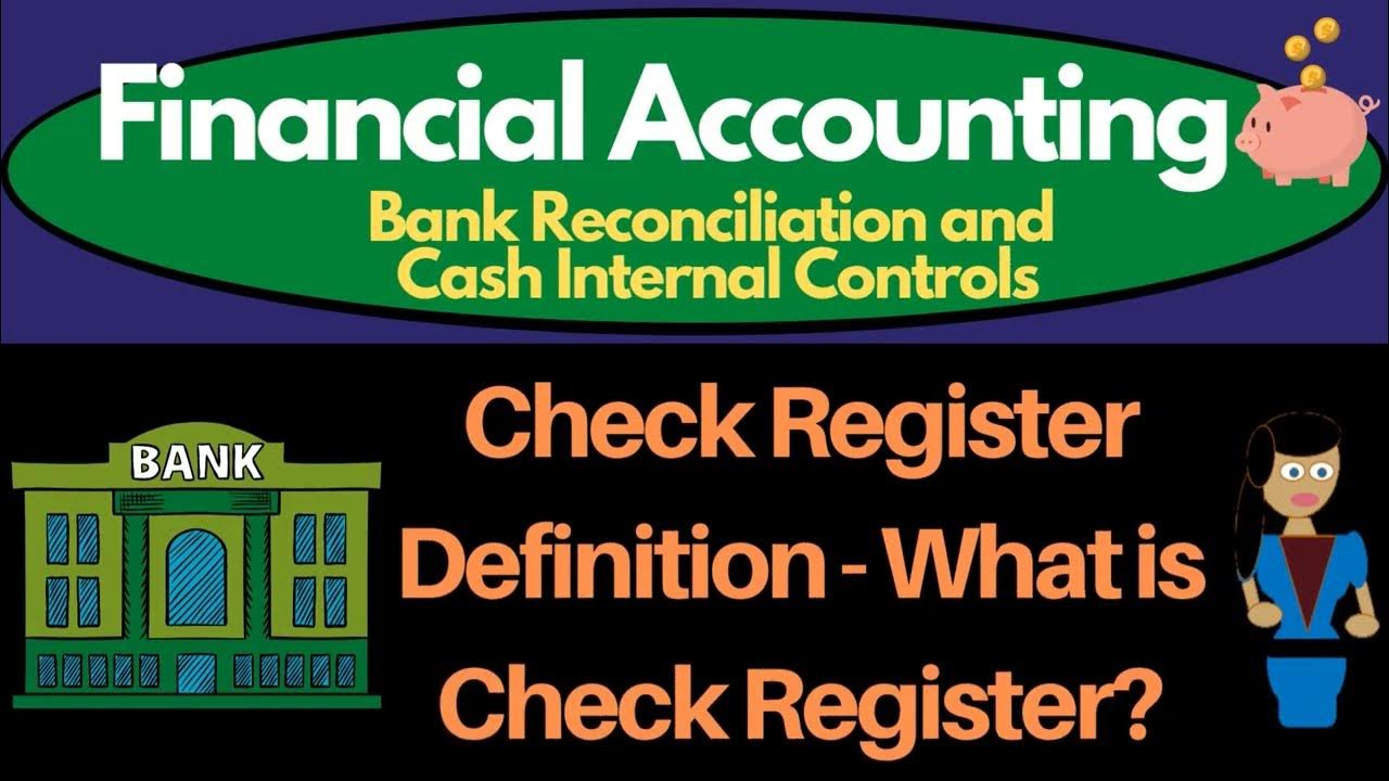 Check Register Definition What is Check Register YouTube