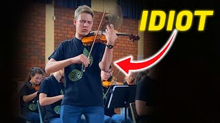 Idiot Plays Mendelssohn Violin Concerto