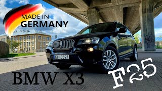BMW X3 F25 2.0 дизель 135 kw Автомат Обзор - Он лучше предыдущего!!!
