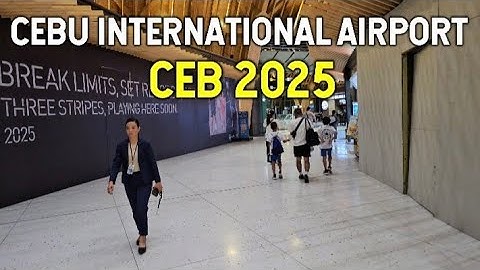🇵🇭 MACTAN (CEB) INTERNATIONAL AIRPORT QUICK TOUR BEFORE DEPARTURE!!