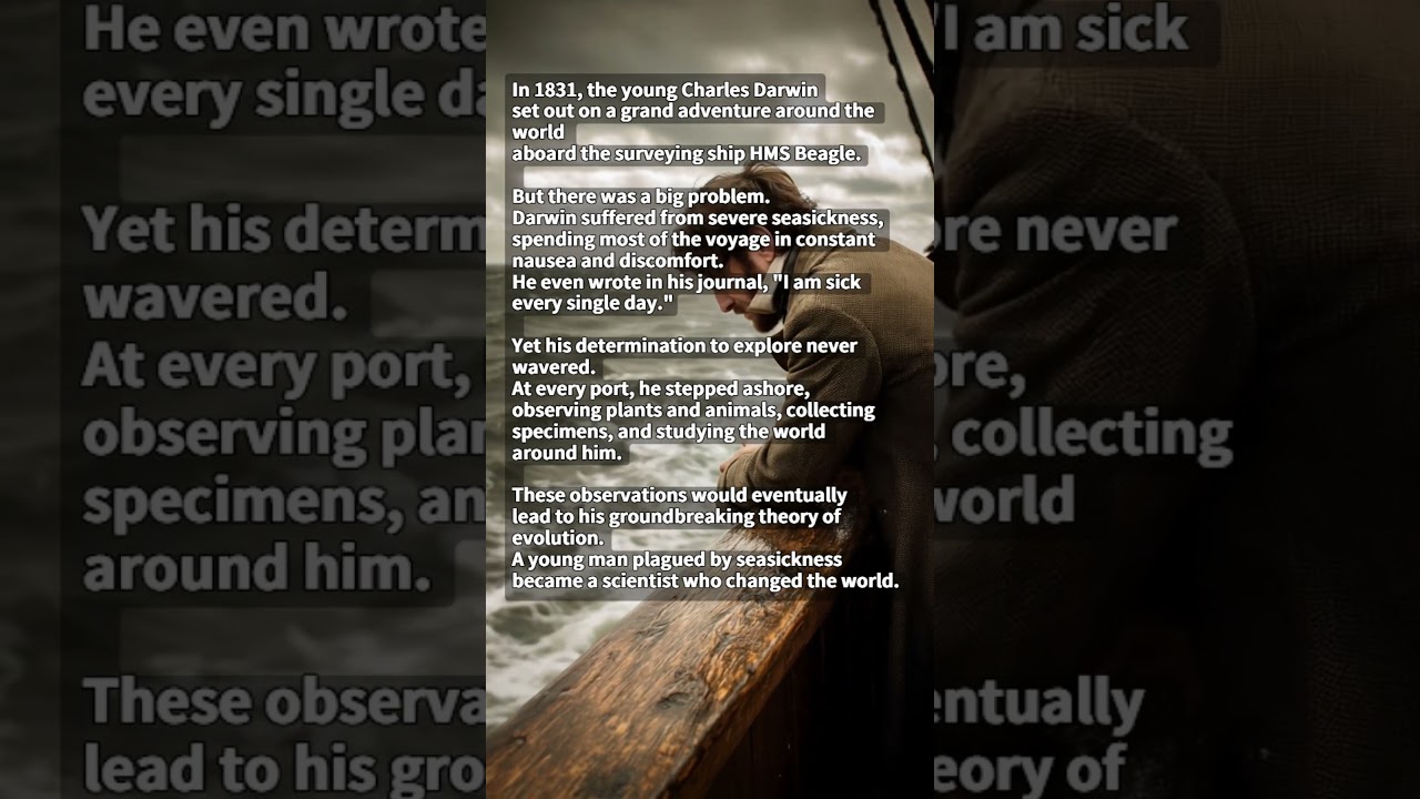 The Theory of Evolution, Born from Nausea 