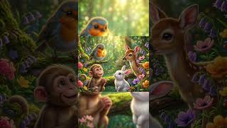 ईमानदारी कभी बेकार नहीं जाती 🐦✨#StoryTime #MoralValues #CuteStory #Learning #KidsLearning