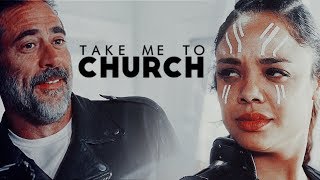 take me to church | Negan and Valkyrie