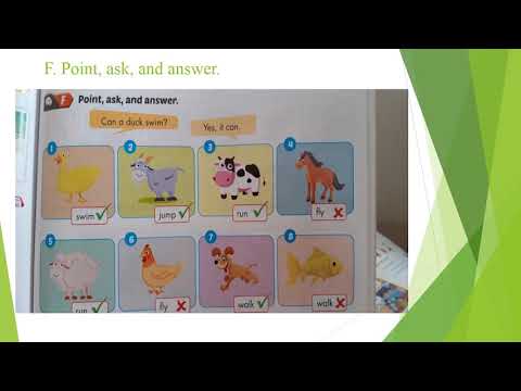 Tiếng anh lớp 2 Tuần 23