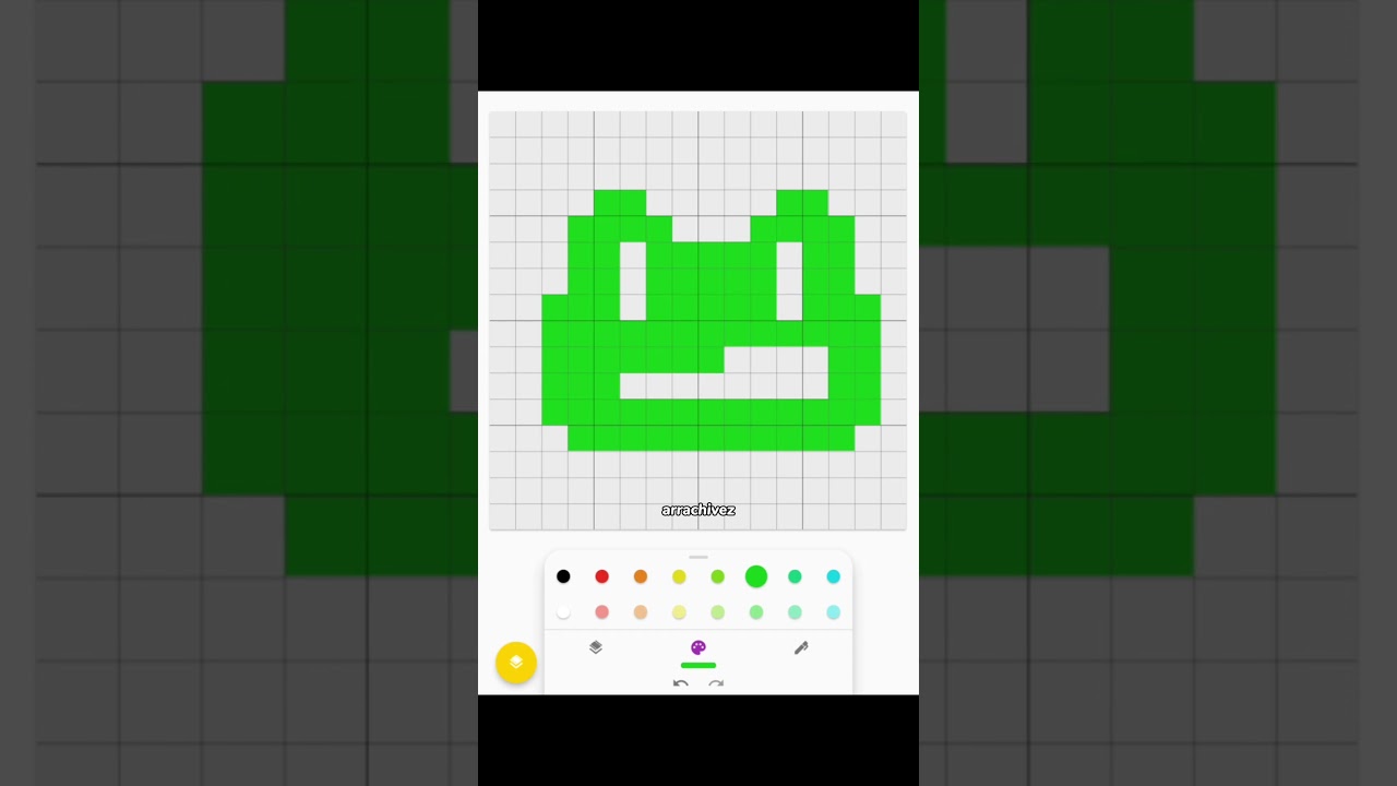 Pixel Art Time: Frog 🐸💚