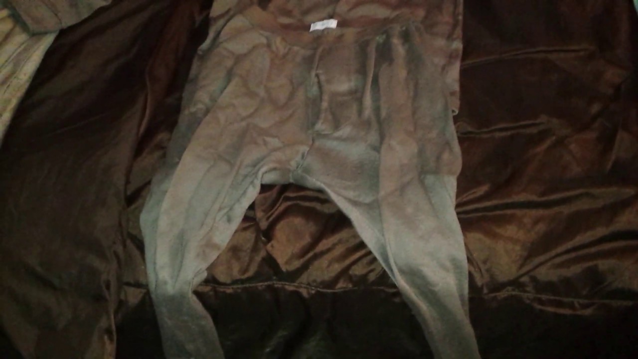 USGI Heavyweight Cold Weather Polypro Set Brown ECWCS Gen 1 Video Review