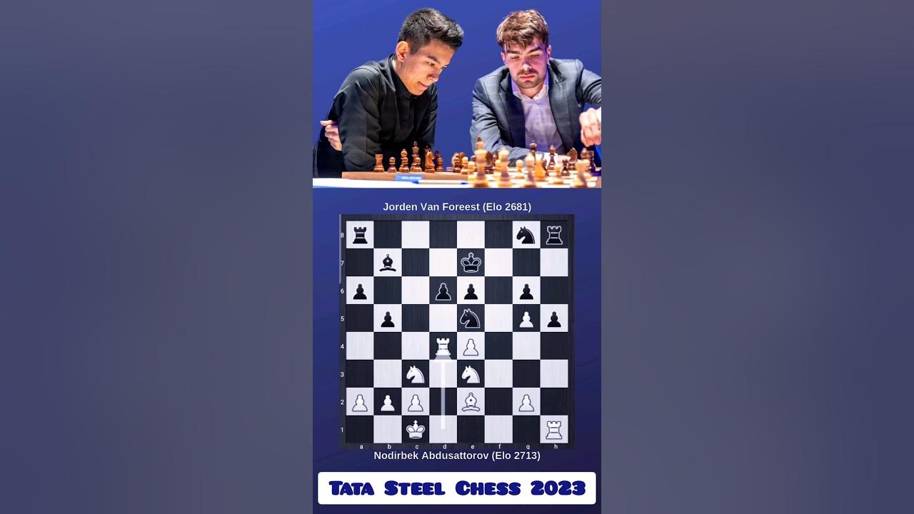 Tata Steel Chess on X: ♟ Round 13 ✓ What a crazy last round of the 2023  Tata Steel Chess Tournament. Jorden van Foreest beating Abdusattorov and  Anish Giri beating Rapport to