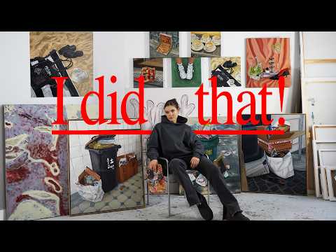 1 year of painting *I documented everything*