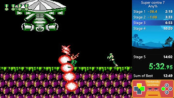 Pirated NES Super Contra 7 in 10m13s by eyuzheng